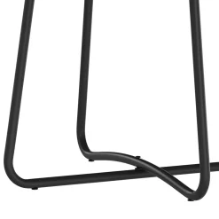 Beistelltisch Metall BELVRA rund 45 x 46 cm schwarz
