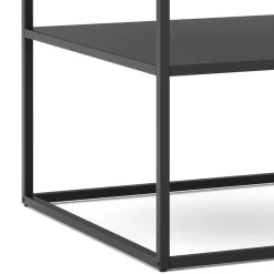 Beistelltisch Metall NITE 50 x 50 x 50 cm schwarz