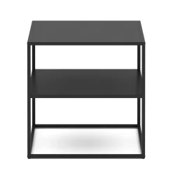 Beistelltisch Metall NITE 50 x 50 x 50 cm schwarz