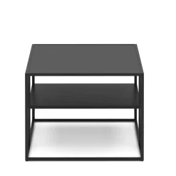 Beistelltisch Metall NITE 90 x 60 x 45 cm schwarz