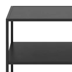 Beistelltisch Metall NITE 90 x 60 x 45 cm schwarz