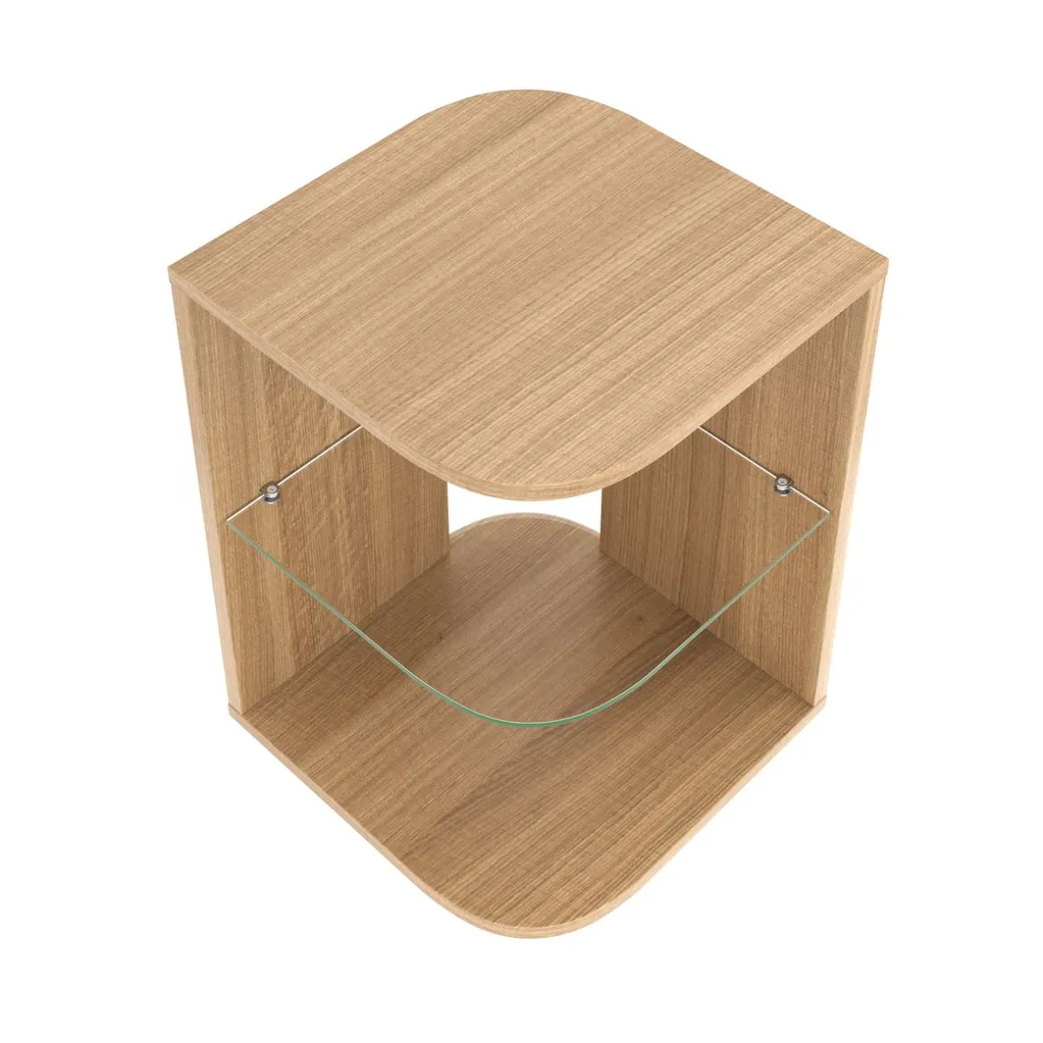 Beistelltisch MORTEN 40 x 40 x 56 cm braun
