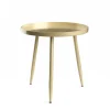 Beistelltisch RACHEL rund 43 x 46 cm gold