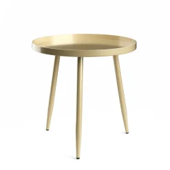 Beistelltisch RACHEL rund 43 x 46 cm gold