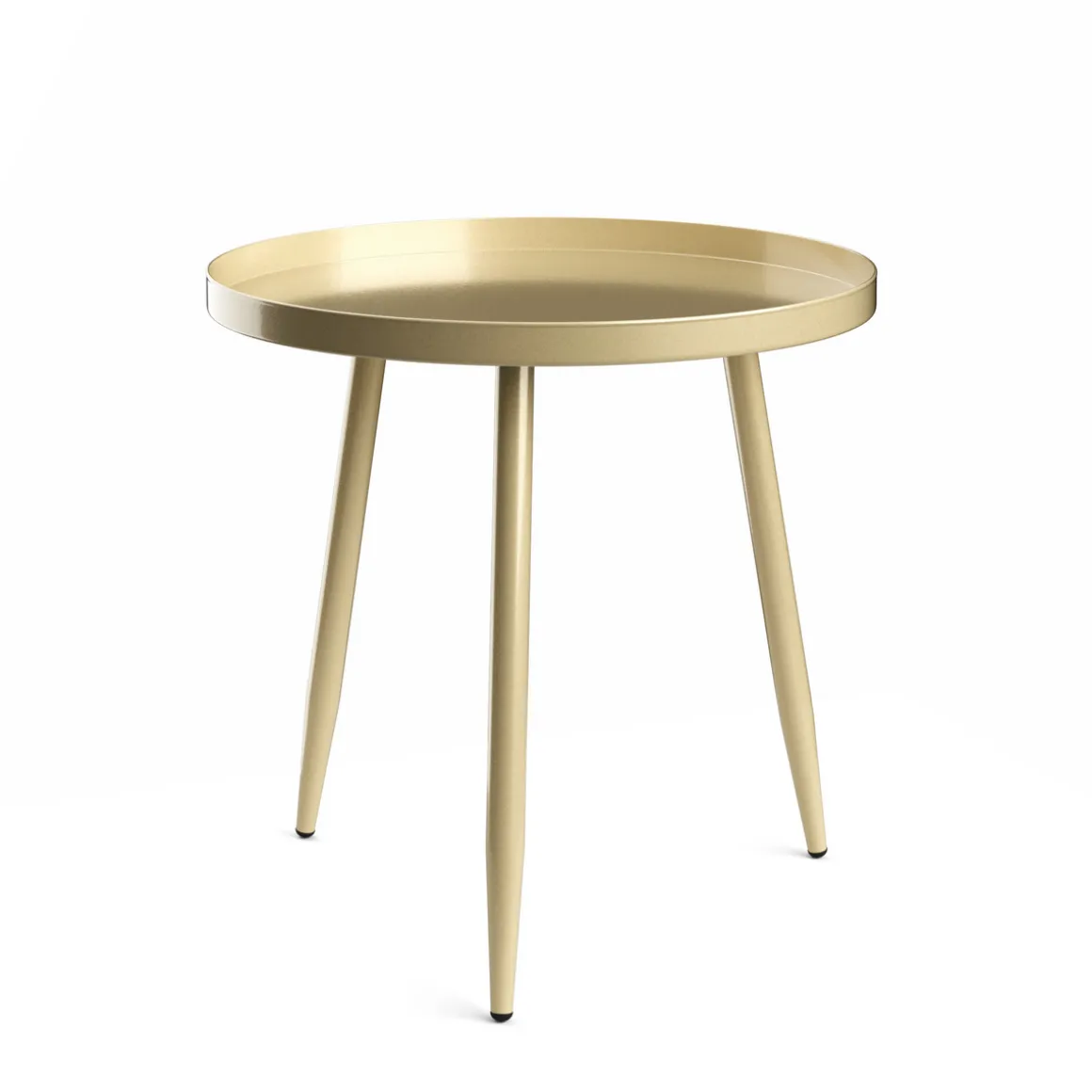 Beistelltisch RACHEL rund 43 x 46 cm gold