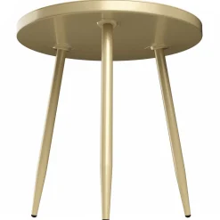 Beistelltisch RACHEL rund 43 x 46 cm gold