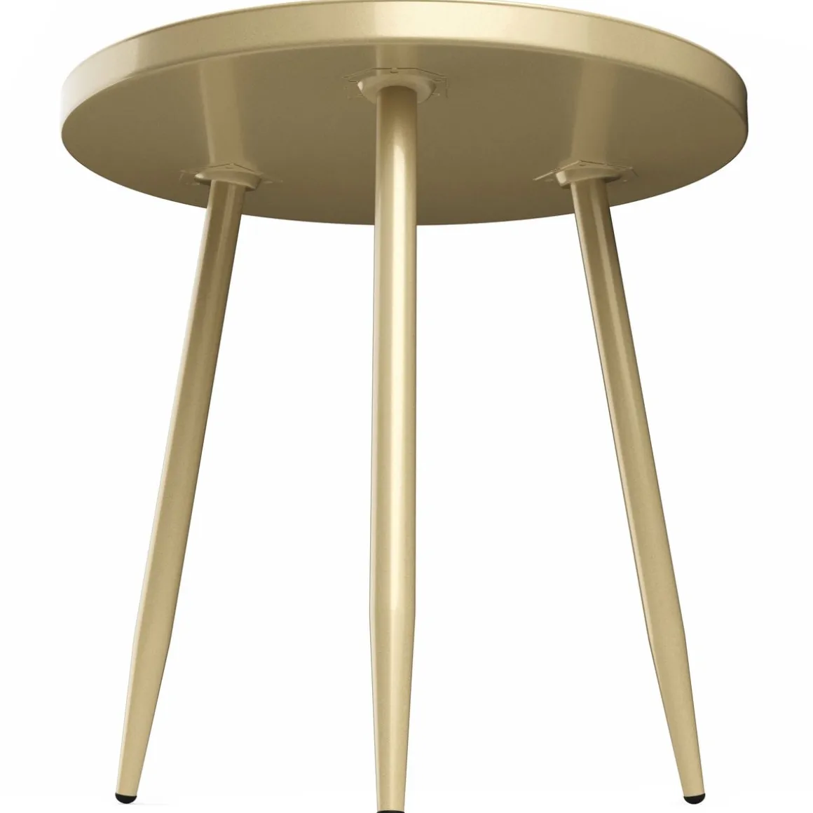 Beistelltisch RACHEL rund 43 x 46 cm gold
