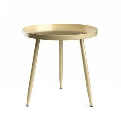 Beistelltisch RACHEL rund 43 x 46 cm gold