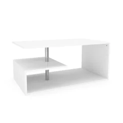 Beistelltisch TALA 91 x 51 x 41 cm weiss