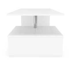Beistelltisch TALA 91 x 51 x 41 cm weiss