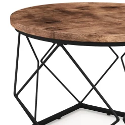 Beistelltisch Vintage BONITA rund 2-teilig