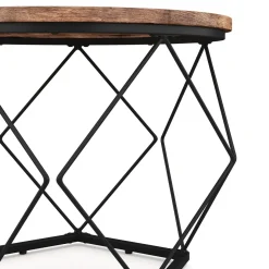 Beistelltisch Vintage BONITA rund 2-teilig