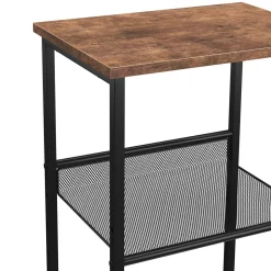 Beistelltisch Vintage BONITA mit 3 Ablagen 38 x 28 x 74 cm