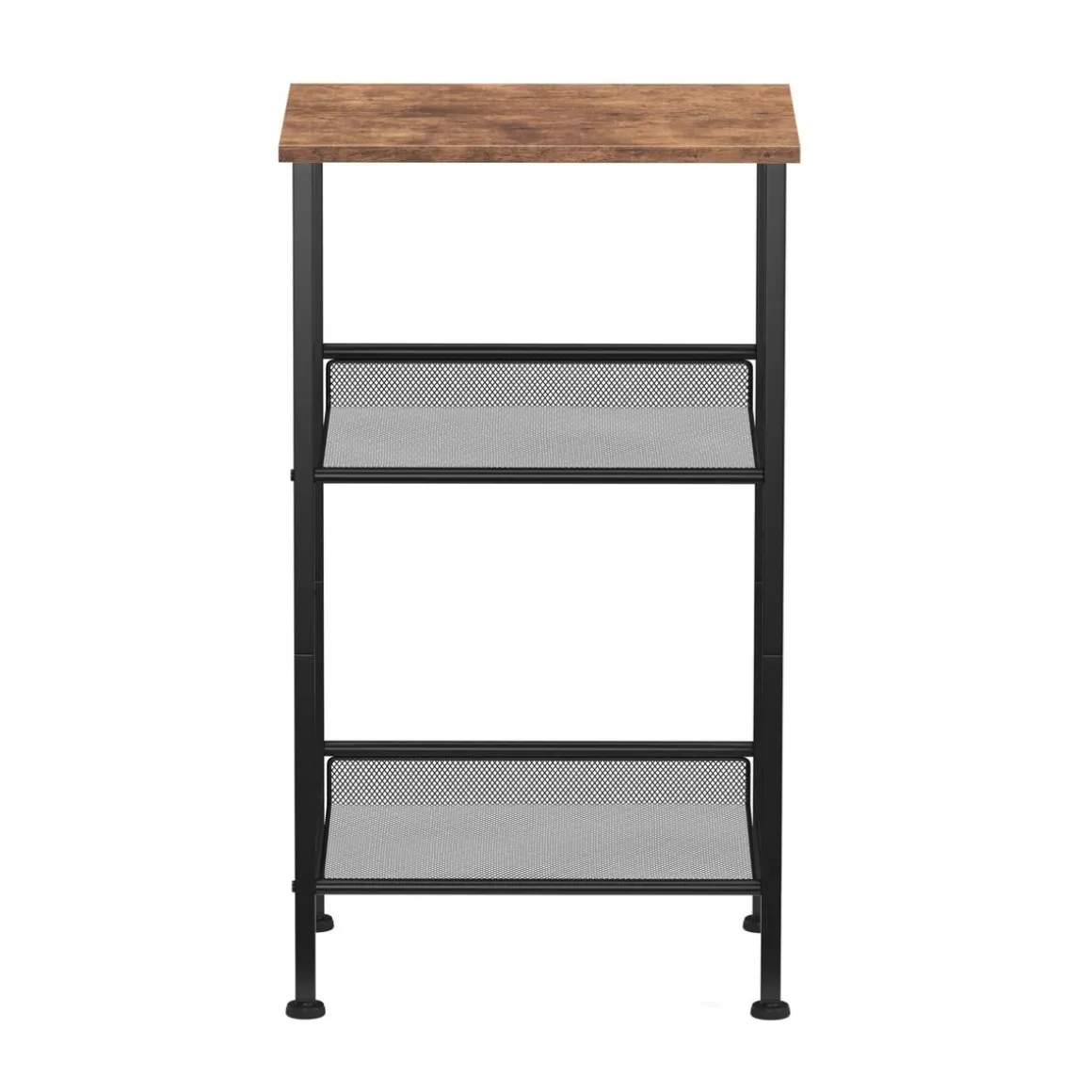 Beistelltisch Vintage BONITA mit 3 Ablagen 38 x 28 x 74 cm