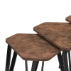 Beistelltisch Vintage BONITA 3-teilig