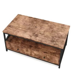Beistelltisch Vintage BONITA mit Schubladen 100 x 55 x 45 cm