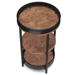 Beistelltisch Vintage BONITA rund 38 x 61 cm