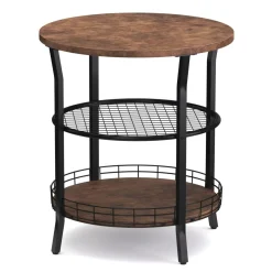 Beistelltisch Vintage BONITA rund 48 x 63 cm