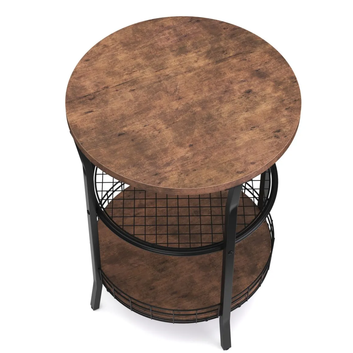 Beistelltisch Vintage BONITA rund 48 x 63 cm