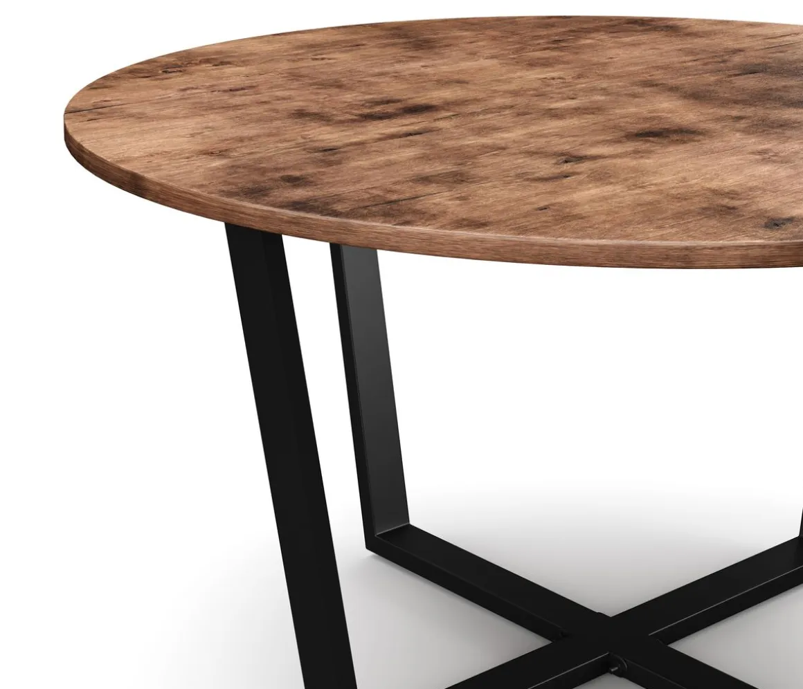 Beistelltisch Vintage BONITA rund 80 x 47 cm