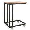 Beistelltisch Vintage BONITA mit Rollen 50 x 35 x 55 cm