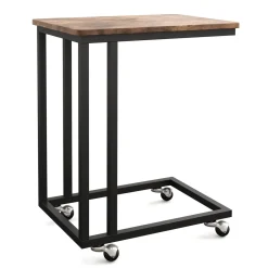 Beistelltisch Vintage BONITA mit Rollen 50 x 35 x 55 cm