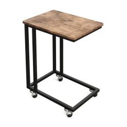 Beistelltisch Vintage BONITA mit Rollen 50 x 35 x 55 cm