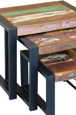 Beistelltisch Vintage MASON 3-teilig