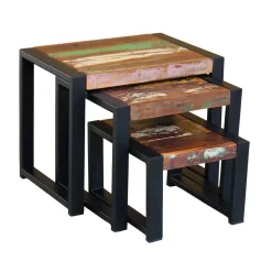 Beistelltisch Vintage MASON 3-teilig