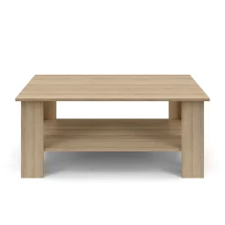 Beistelltisch ZUMMER 100 x 60 x 42 cm hellbraun