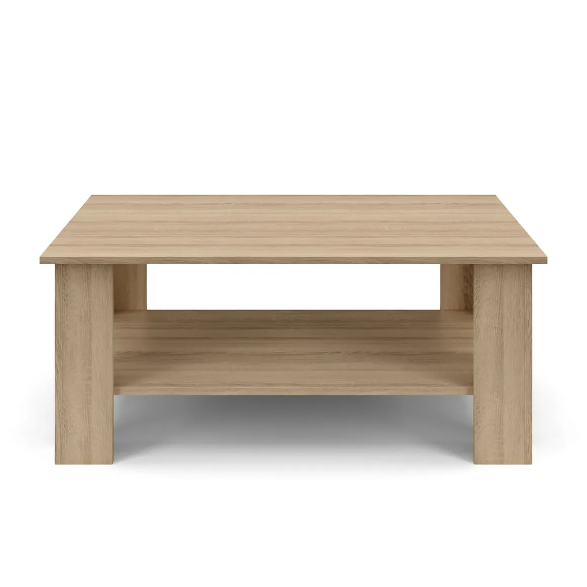 Beistelltisch ZUMMER 100 x 60 x 42 cm hellbraun