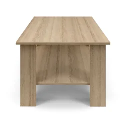 Beistelltisch ZUMMER 100 x 60 x 42 cm hellbraun