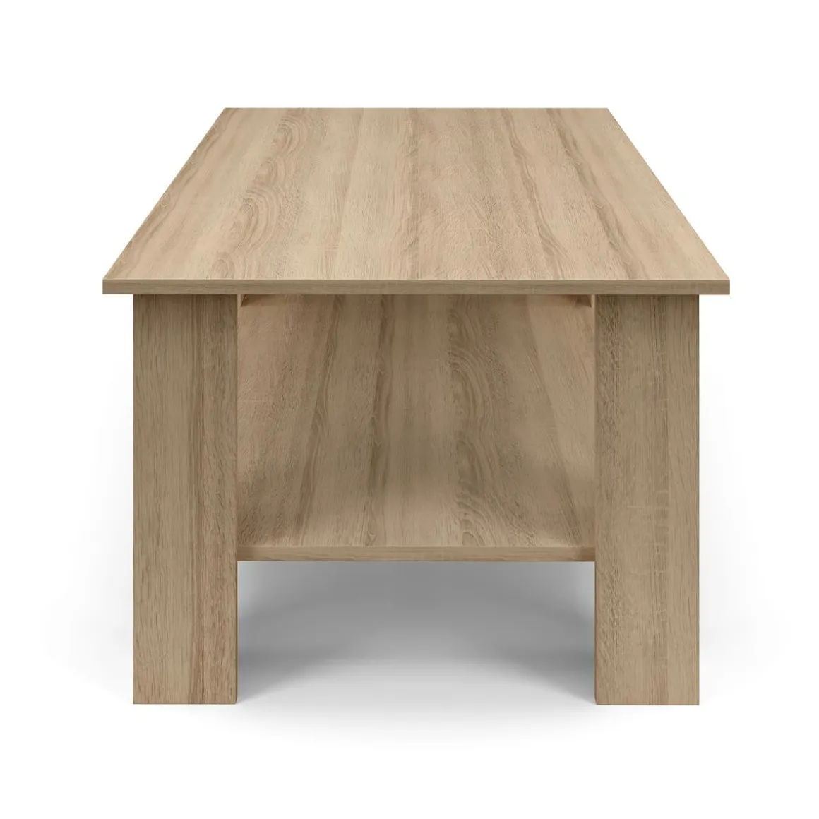 Beistelltisch ZUMMER 100 x 60 x 42 cm hellbraun