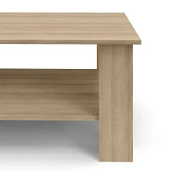 Beistelltisch ZUMMER 100 x 60 x 42 cm hellbraun