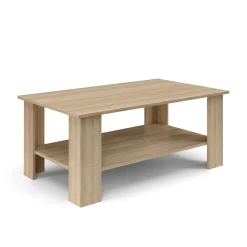 Beistelltisch ZUMMER 100 x 60 x 42 cm hellbraun