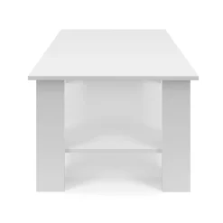 Beistelltisch ZUMMER 100 x 60 x 42 cm weiss
