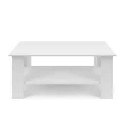 Beistelltisch ZUMMER 100 x 60 x 42 cm weiss