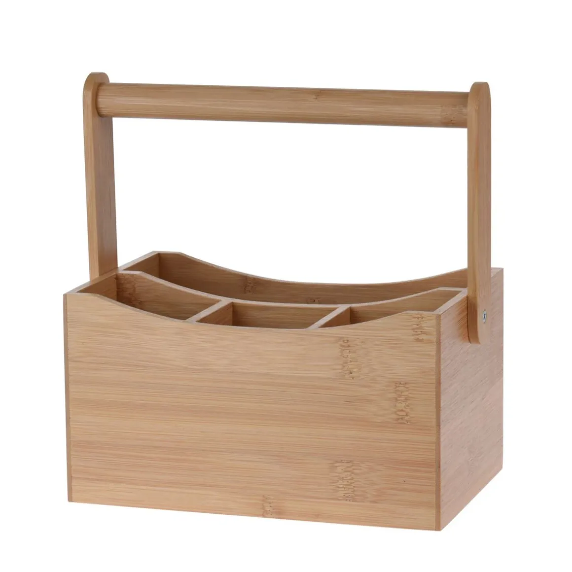 Besteckhalter Bambus 4 Fächer 23 x 14 cm