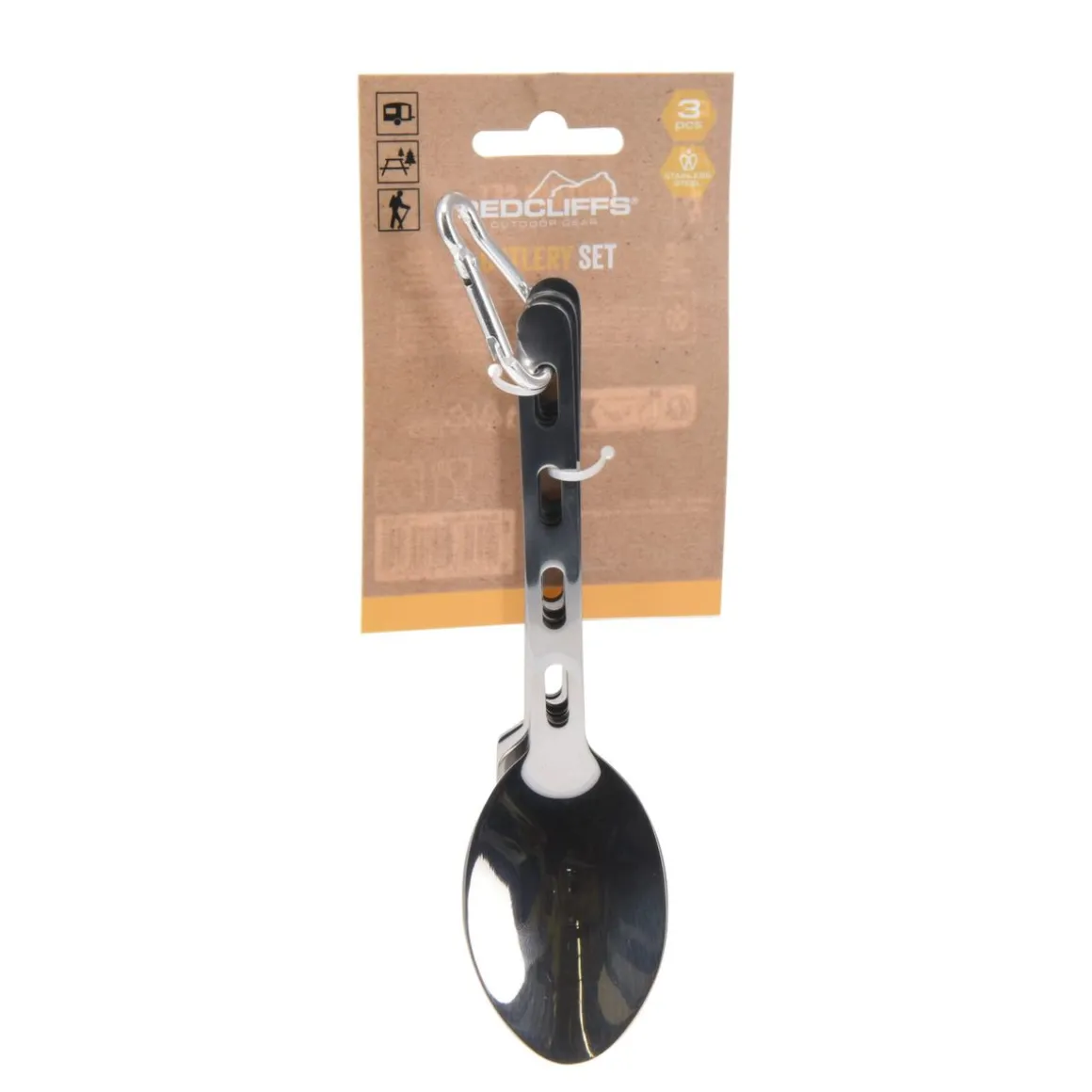 Besteck Set Outdoor 3-teilig