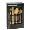 Besteck Set 16-teilig gold