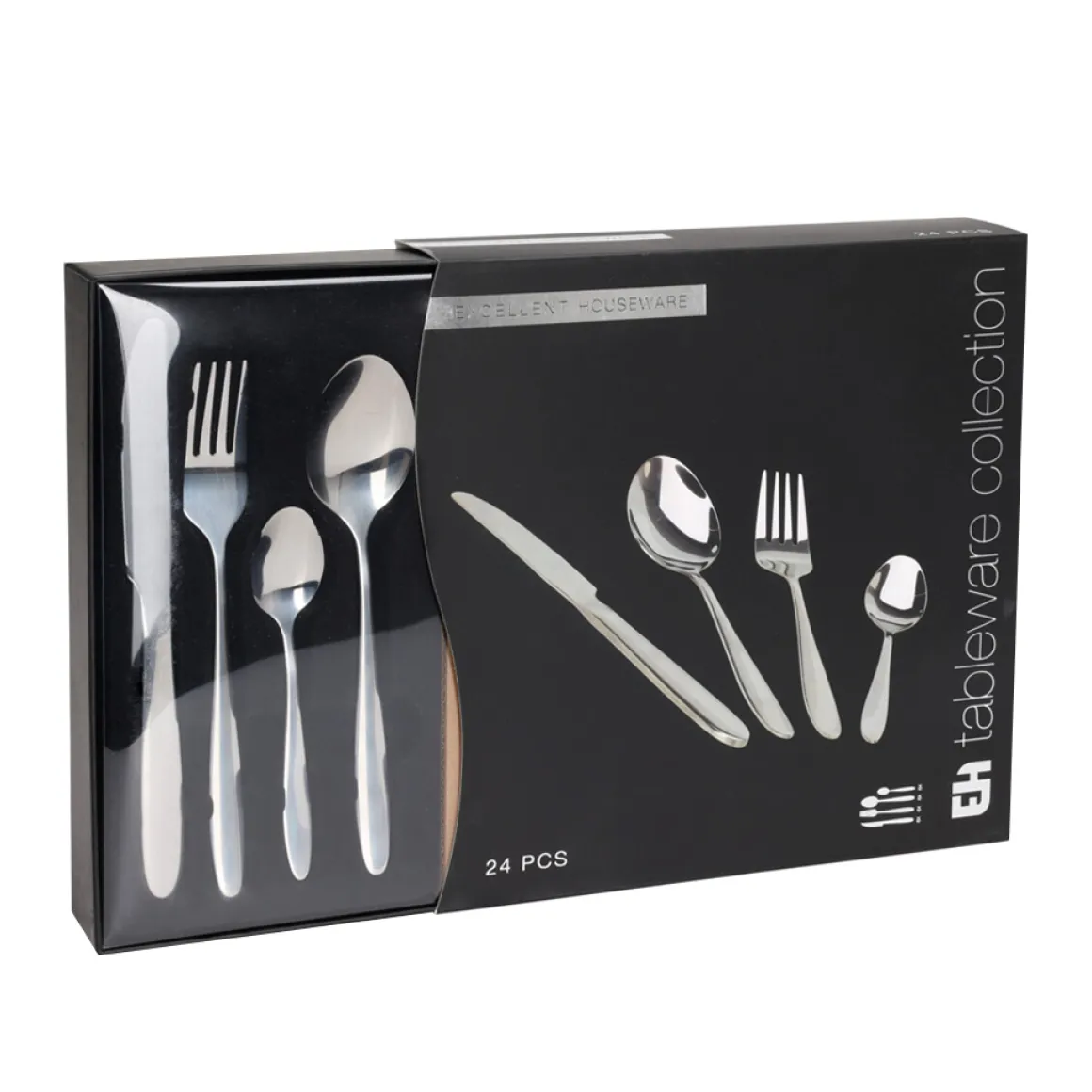 Besteck Set 24-teilig silber