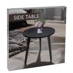 Bestelltisch rund 40 x 41 cm schwarz