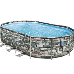 Bestway Pool Comfort Jet Komplett-Set 610 x 366 x 122 cm