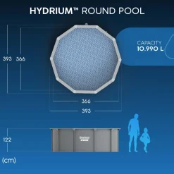 Bestway Pool Hydrium Komplett-Set 366 x 122 cm