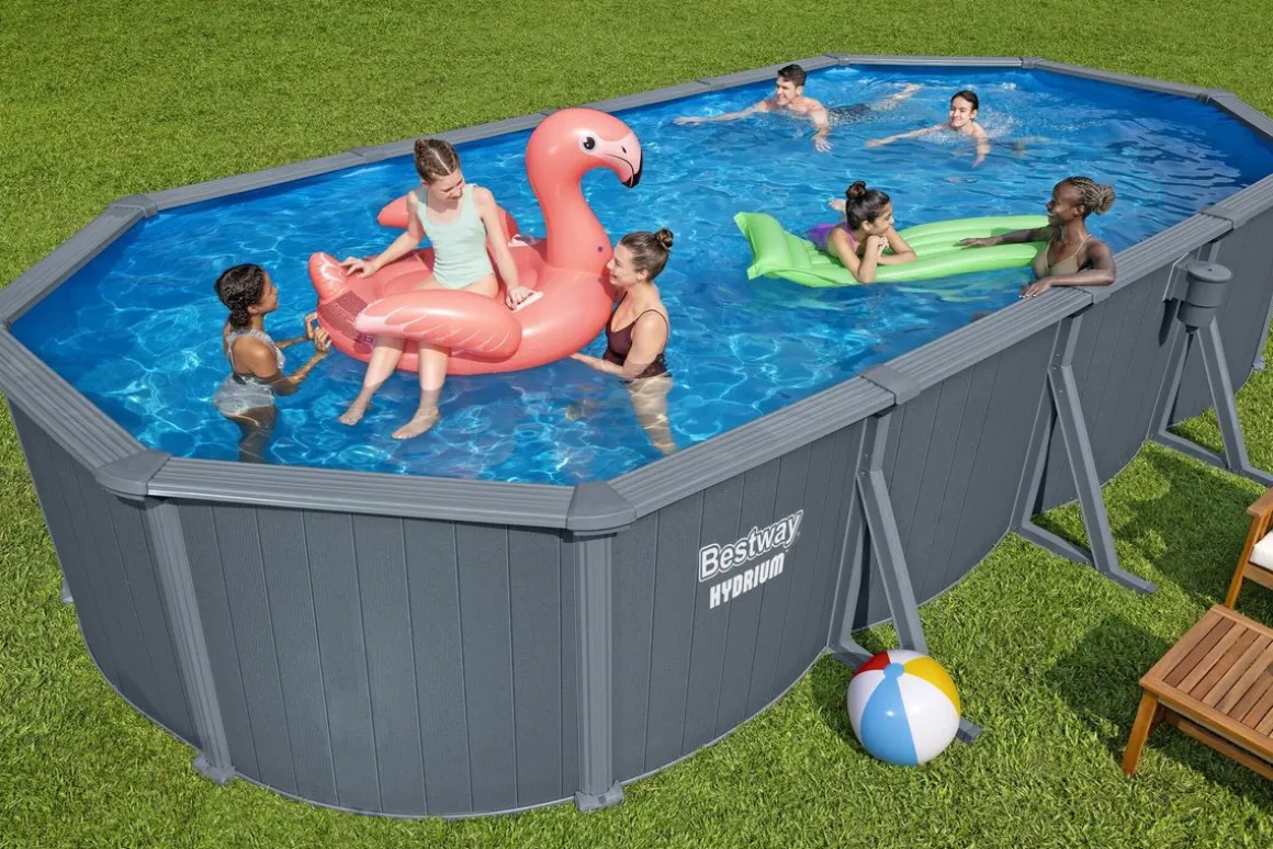 Bestway Pool Hydrium Komplett-Set 732 x 366 x 132 cm