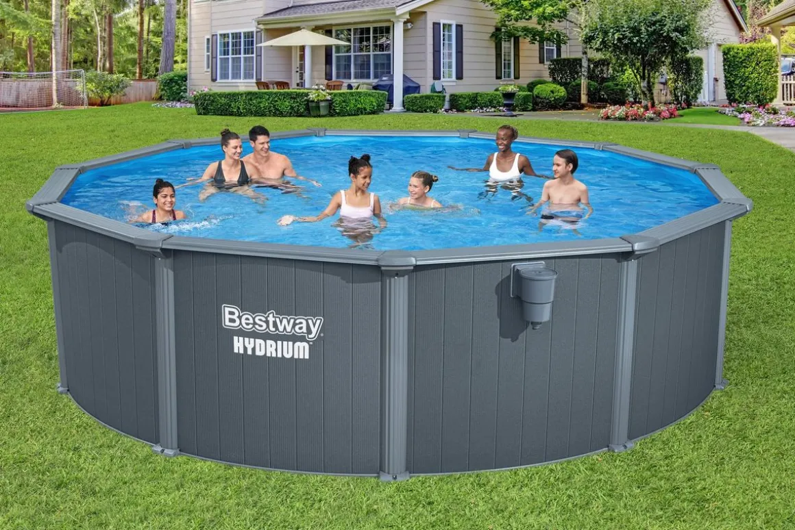 Bestway Pool Hydrium Komplett-Set 488 x 132 cm