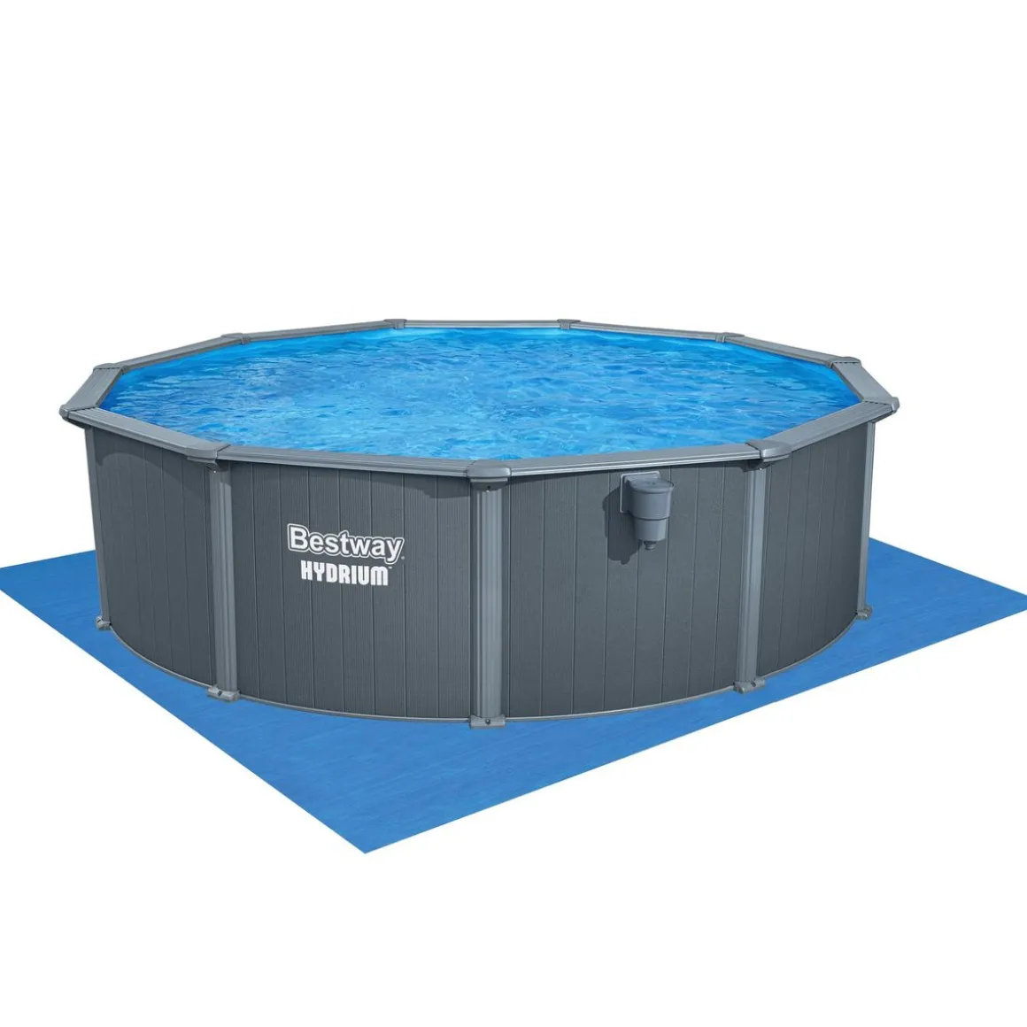 Bestway Pool Hydrium Komplett-Set 488 x 132 cm