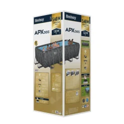 Bestway Pool Komplett-Set APX365 549 x 274 x 132 cm