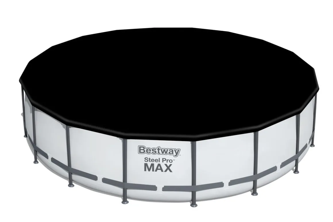 Bestway Pool Komplett-Set hellgrau 549 x 122 cm