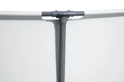 Bestway Pool Komplett-Set hellgrau 549 x 122 cm